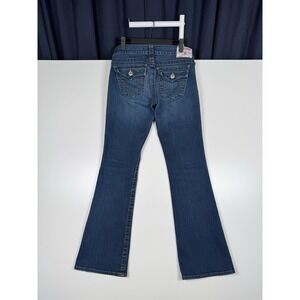 Vintage TRUE RELIGION Petite Becky Bootcut Jeans Blue Women's 28 x 29.5